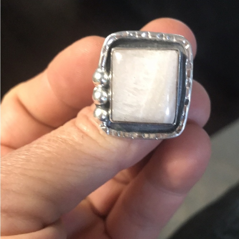 Moonstone 925 ring